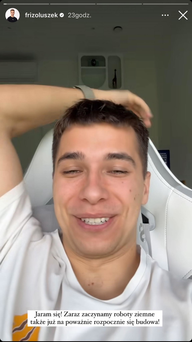 Friz dzieli się wieściami