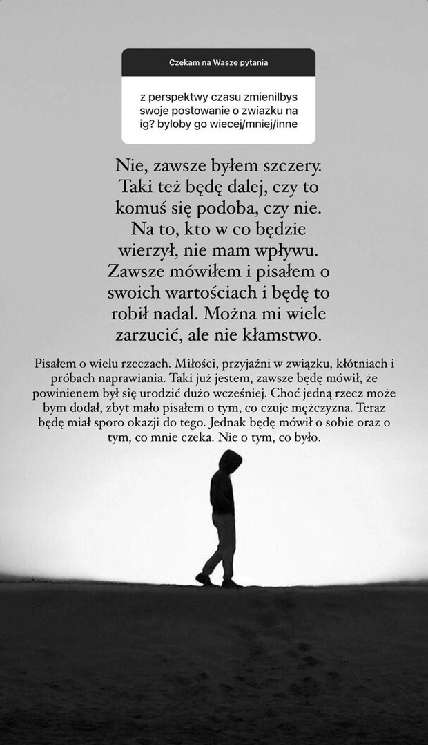 Akop Szostak o wpisach o miłości