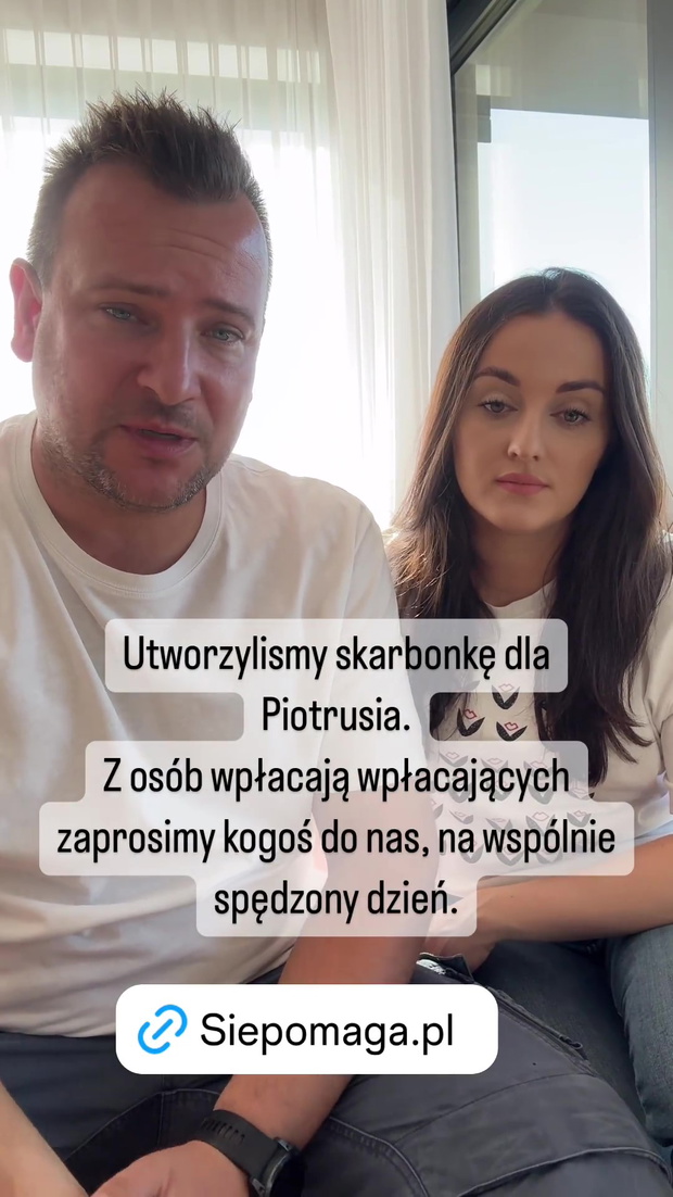 Ania i Grzegorz Bardowscy z Rolnik szuka żony prowadzą zbiórkę dla chorego dziecka
