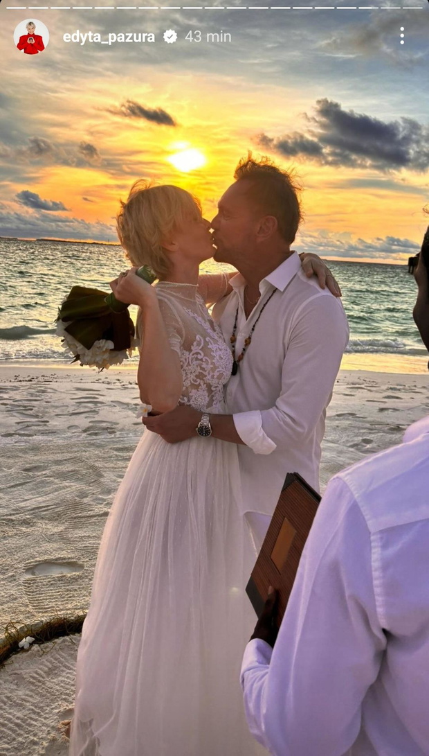 Edyta i Cezary Pazurowie wzięli drugi ślub po 15 latach