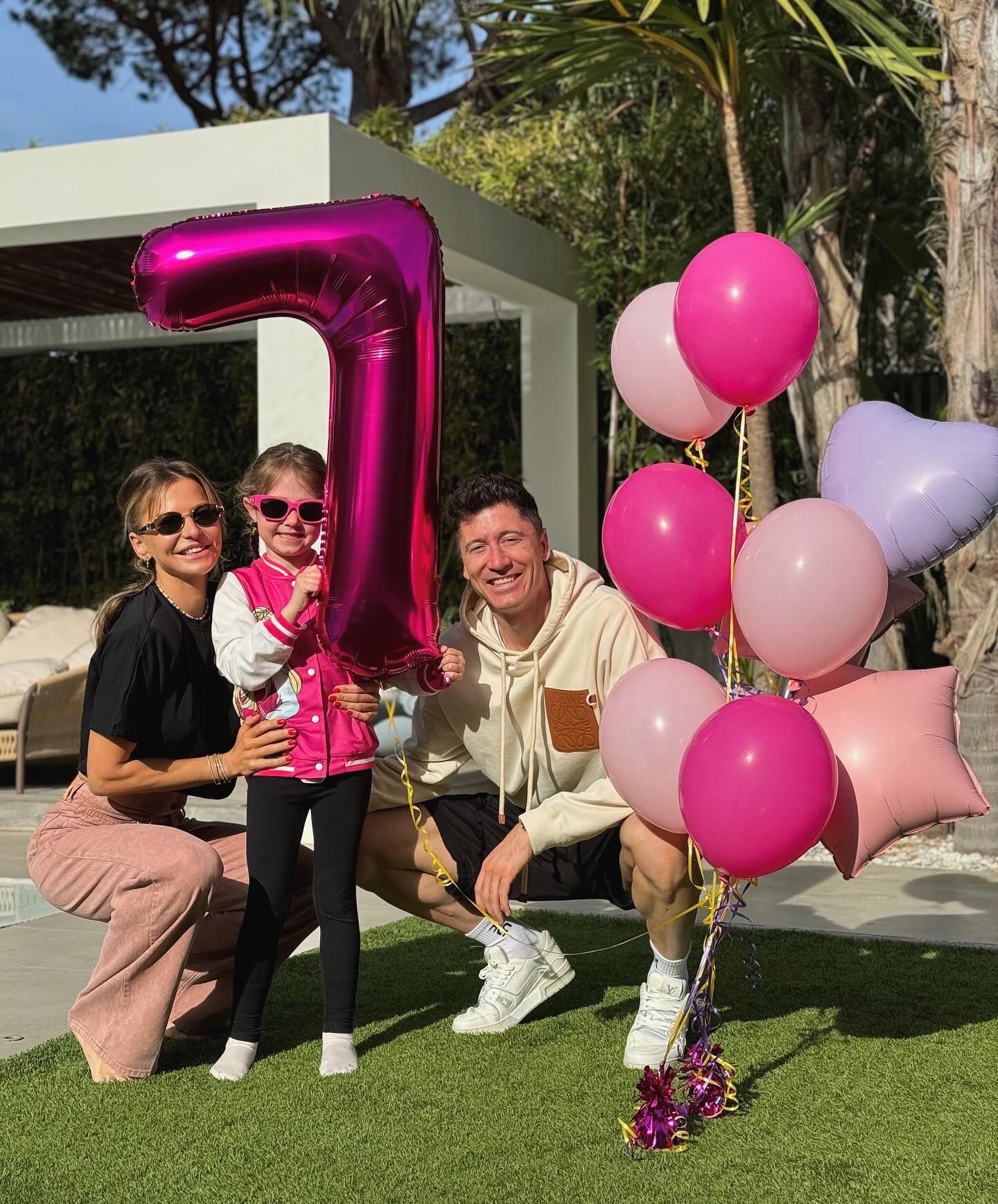 Anna Lewandowska, Robert Lewandowski  i Klara