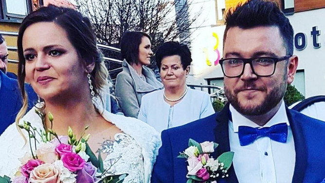 Agnieszka i Wojtek ze Ślubu od pierwszego wejrzenia w ślubnych stylizacjach
