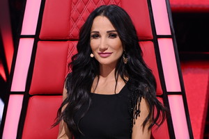 The Voice of Poland - Justyna Steczkowska w czarnej sukni