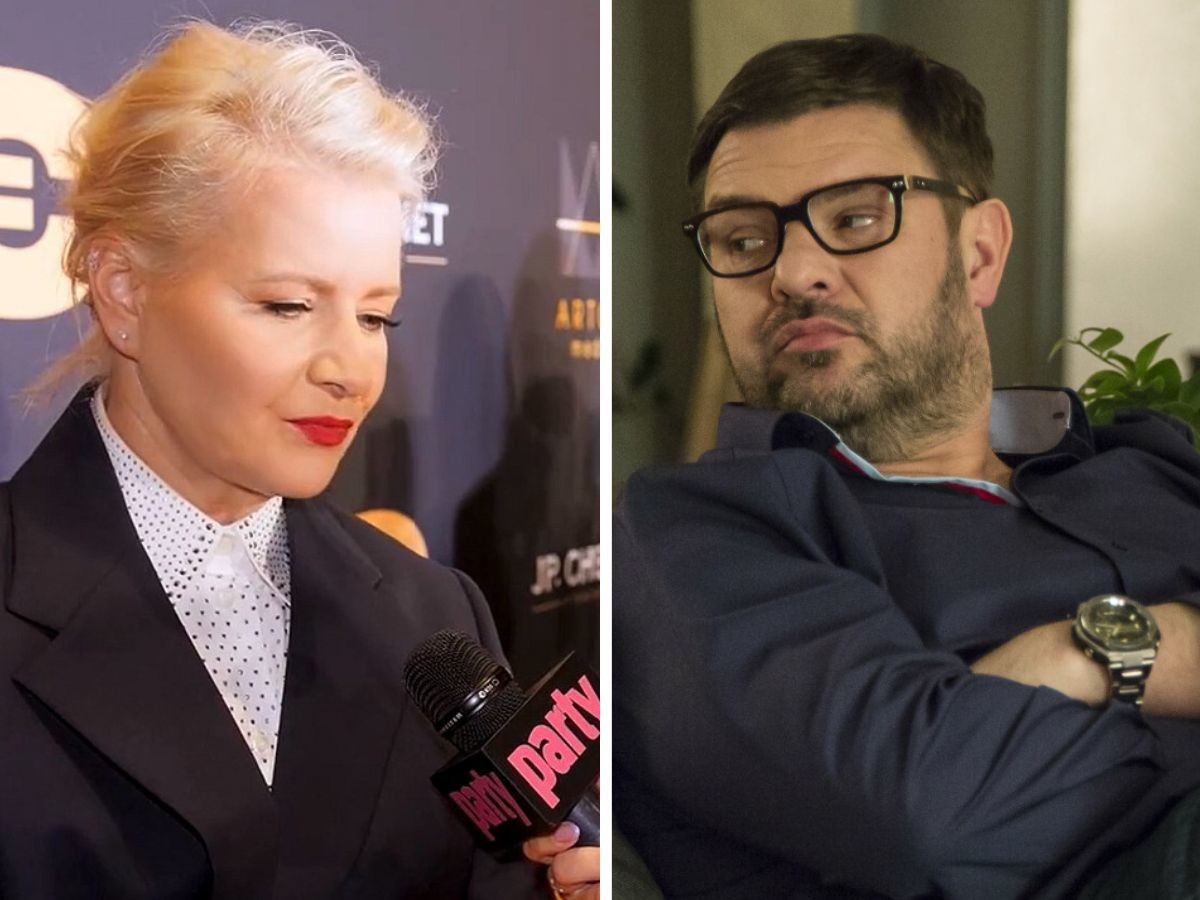 Małgorzata Kożuchowska i Tomasz Karolak