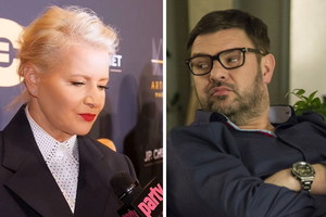 Małgorzata Kożuchowska i Tomasz Karolak