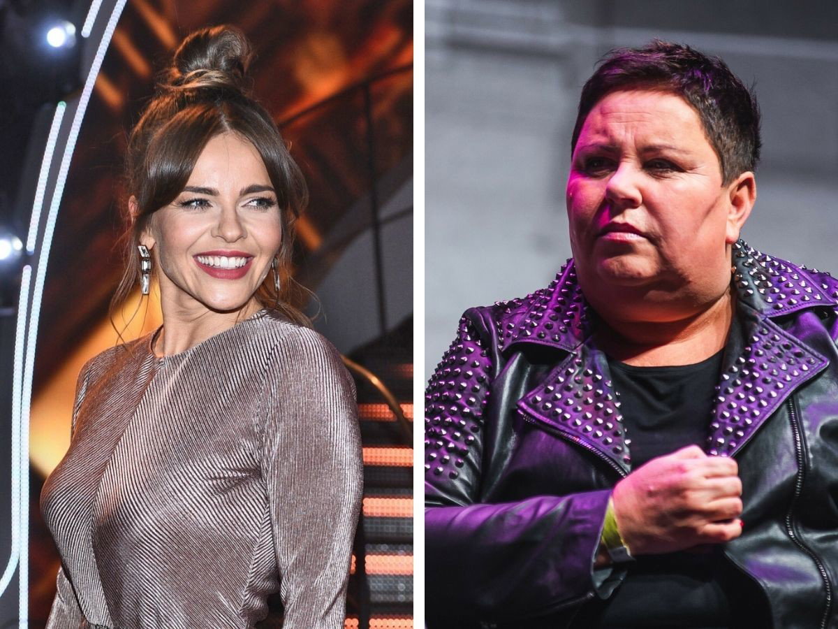 Edyta Herbuś i Dorota Wellman