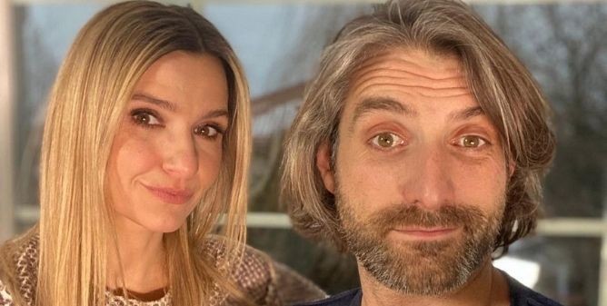 Maciej Dowbor i Joanna Koroniewska uśmiechnięci