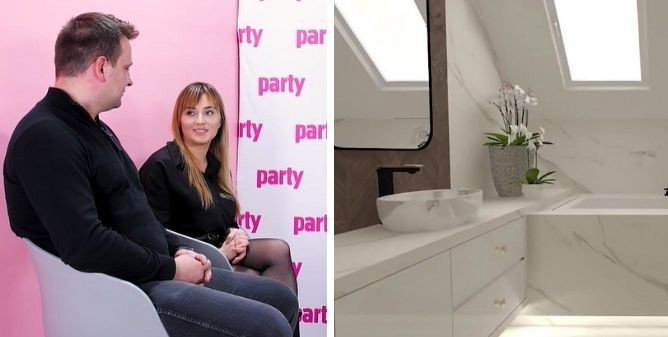 Ania i Grzegorz Bardowscy z "Rolnik szuka żony" o łazience w swoim domu