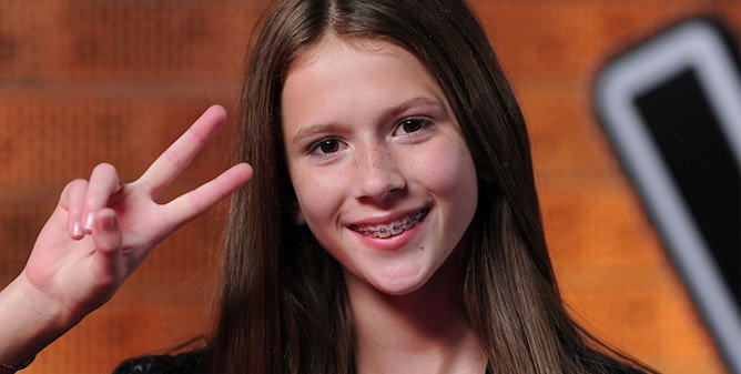 Roxie Węgiel na castingu do "The Voice Kids"