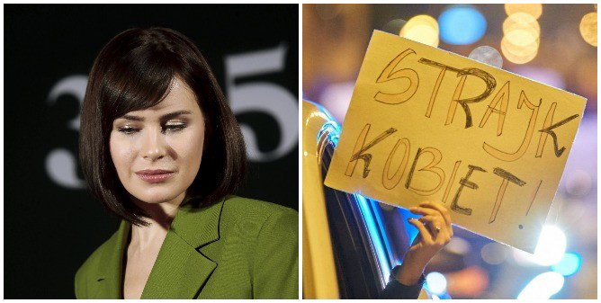 Anna Maria Sieklucka o Strajku Kobiet