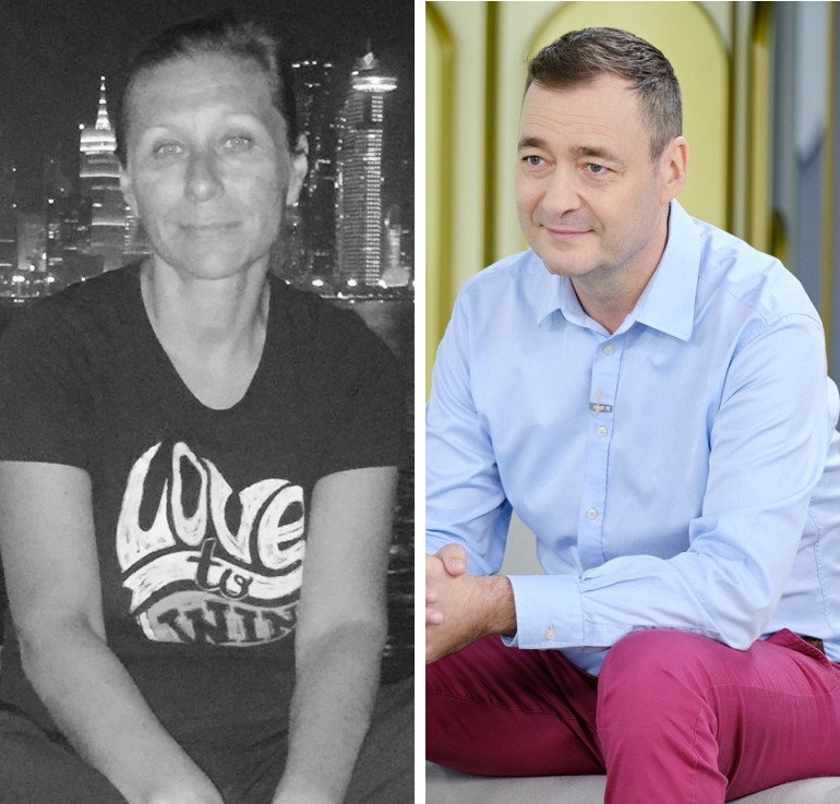 Katarzyna Litiwiniak i Jacek Rozenek