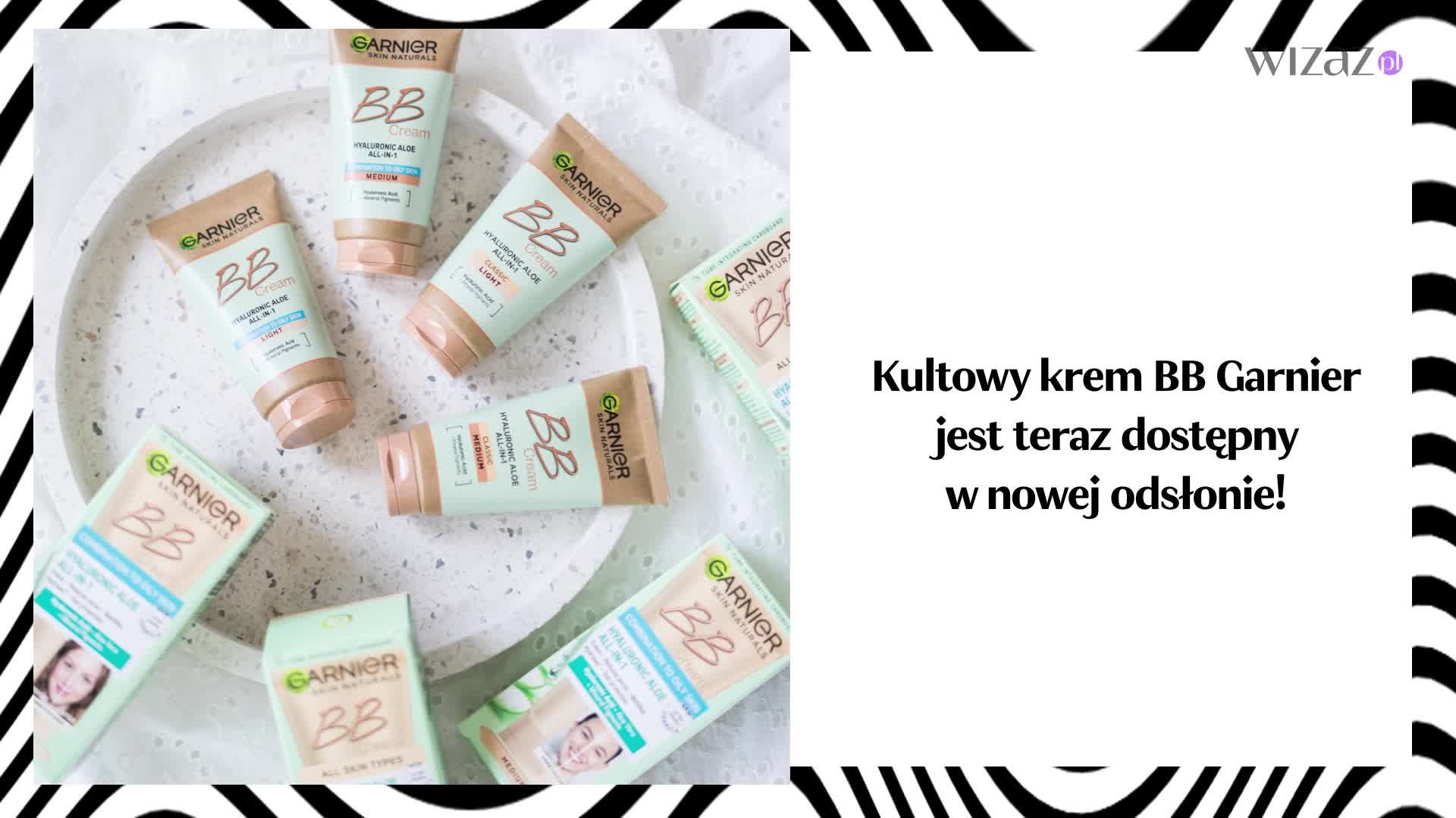 TEST REDAKCJI: Kultowy krem BB Garnier Hyaluronic Aloe powraca