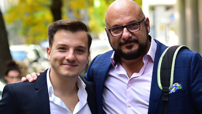 Syn Piotra Gąsowskiego ma piękną partnerkę