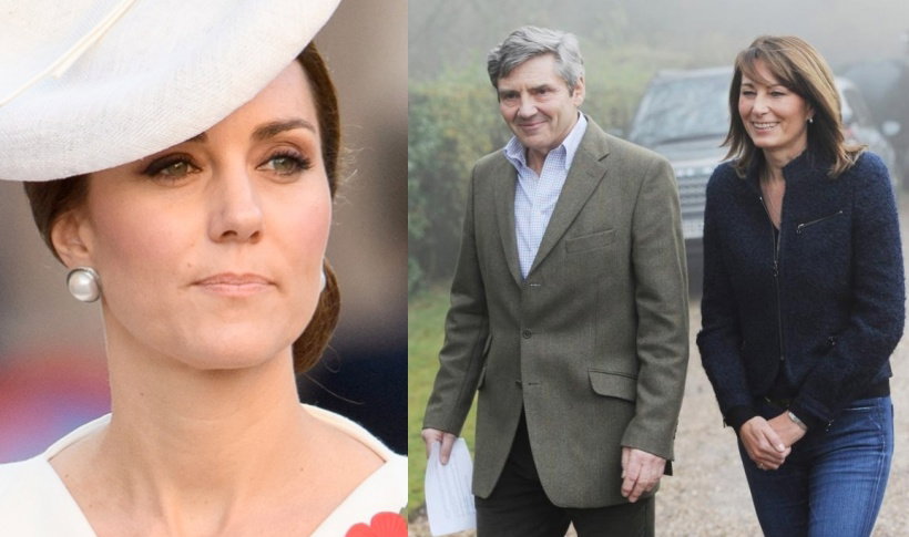 księżna Kate, rodzice księżnej Kate, Mike i Carole Middleton