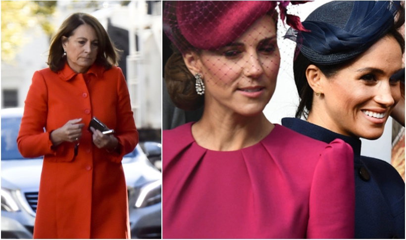 Carole Middleton, księżna Kate, Meghan Markle