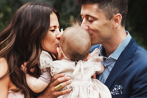 Robert Lewandowski, Klara Lewandowska, Anna Lewandowska