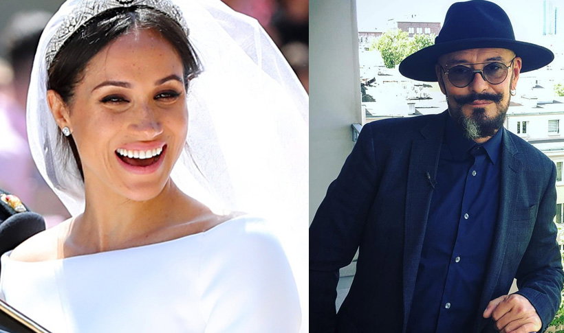 Meghan Markle w sukni ślubnej, Tomasz Jacyków