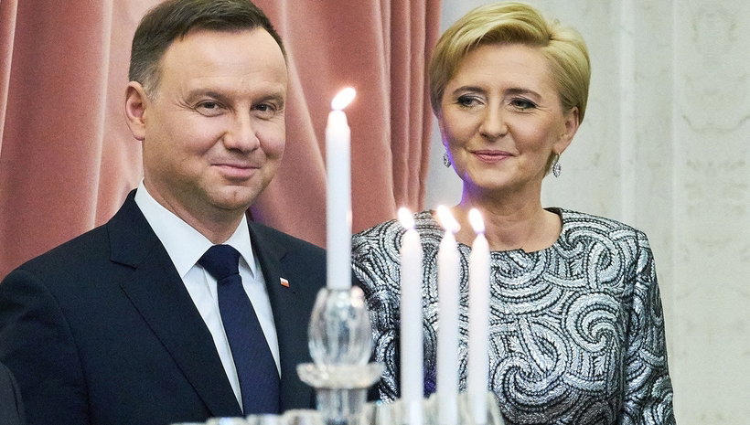 Andrzej Duda i Agata Duda