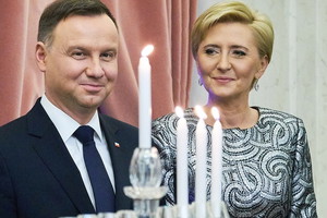 Andrzej Duda i Agata Duda