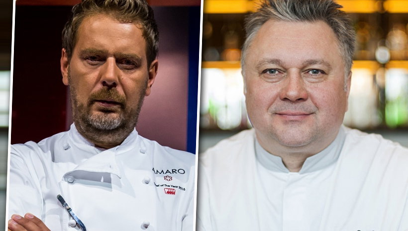 Robert Sowa  i Wojciech Modest Amaro