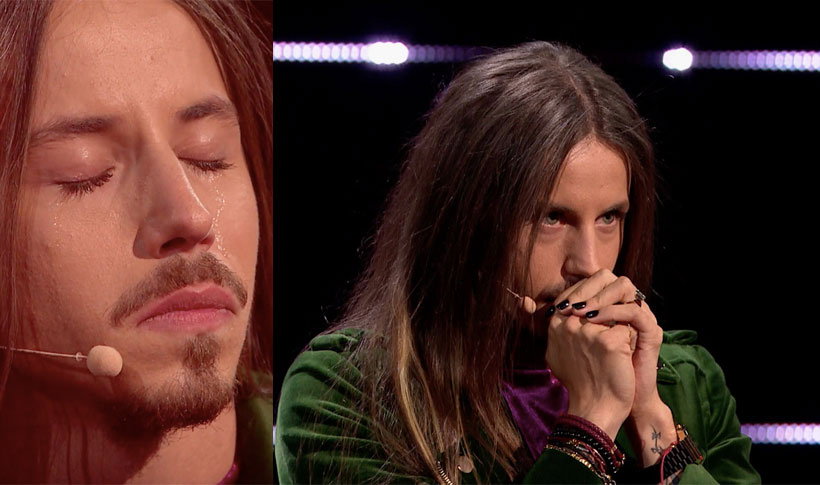 Michał szpak płacze w The Voice of Poland dlaczego?