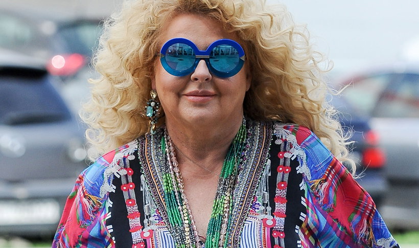 Magda Gessler bez makijażu