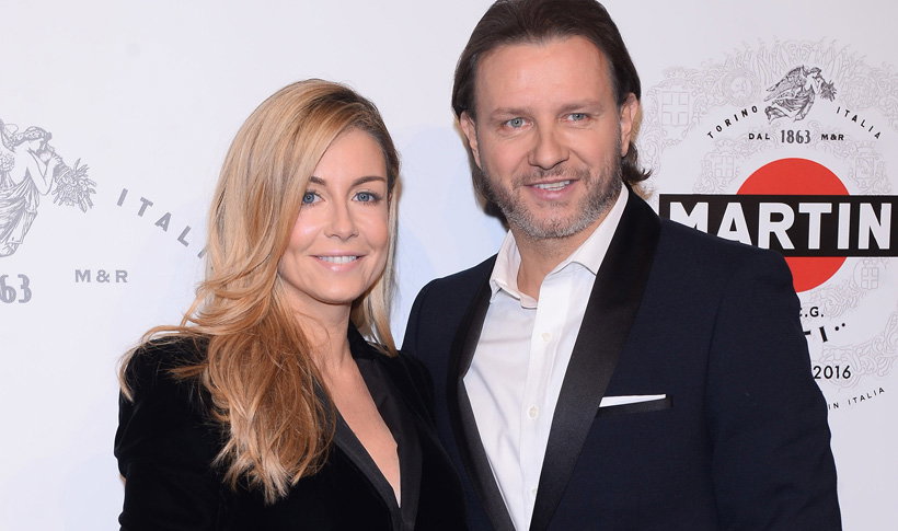 Małgorzata Rozenek i Radosław Majdan na imprezie Martini