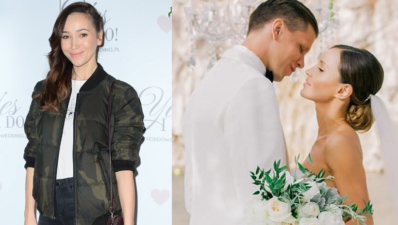 Dorota Czaja wspomina ślub Mariny i Wojtka Szczęsnego
