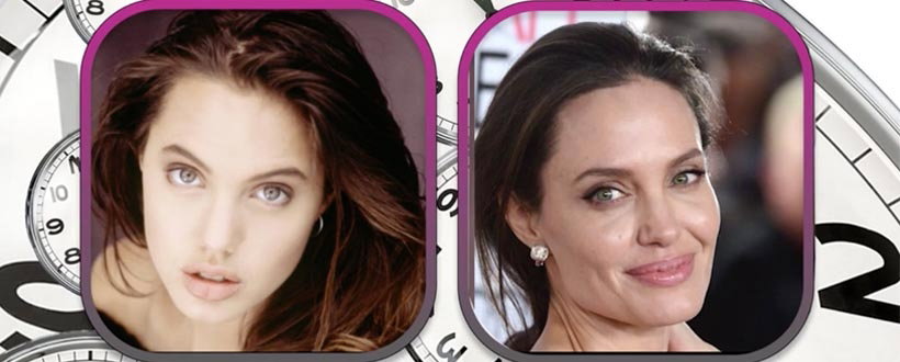 Angelina Jolie oś czasu Party