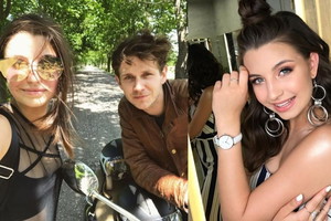 Julia Wieniawa imprezuje na Open'er Festival