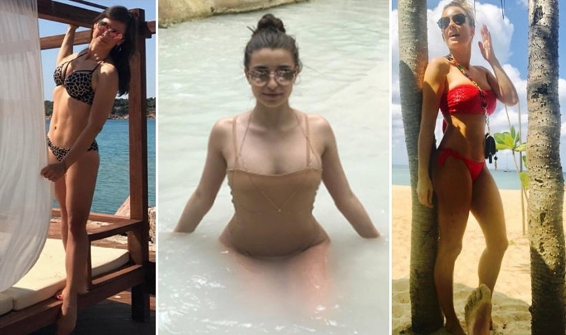 Kinga Rusin, Julia Wieniawa, Małgorzata Rozenek - gwiazdy w bikini