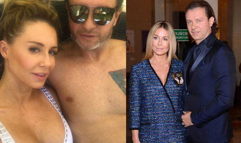 Małgorzata Rozenek i Radek Majdan na Instagramie