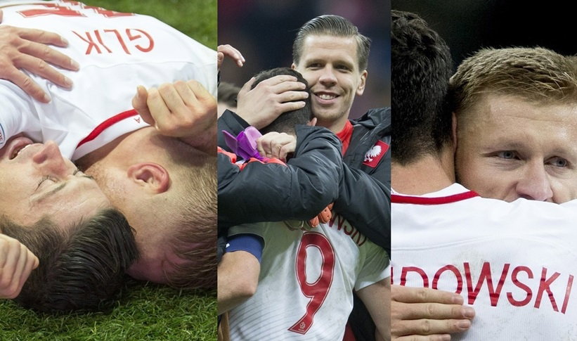 Robert Lewandowski, Kamil Glik, Wojciech Szczęsny