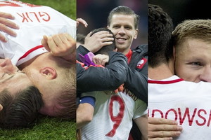 Robert Lewandowski, Kamil Glik, Wojciech Szczęsny
