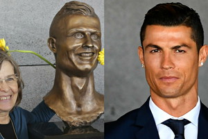 Cristiano Ronaldo - jego nowe popiersie