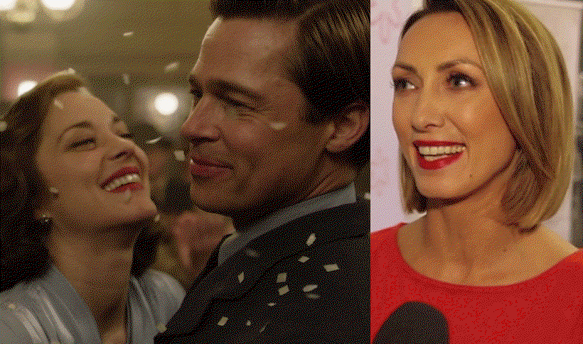 Anna Kalczyńska, Brad Pitt i Marion Cotillard