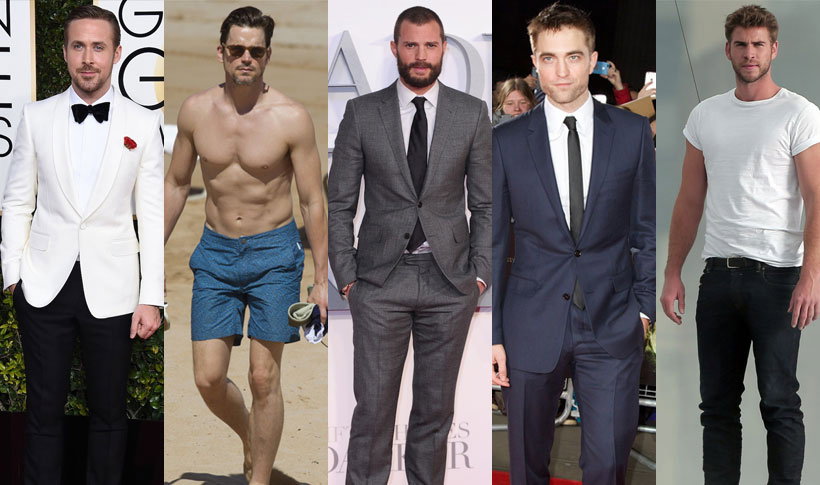 Ryan Gosling, Matt Bomer, Robert Pattinson, Liam Hemsworth  - oni mogli zagrać Christiana Greya