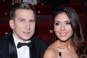 Tomasz Barański i Klaudia Halejcio