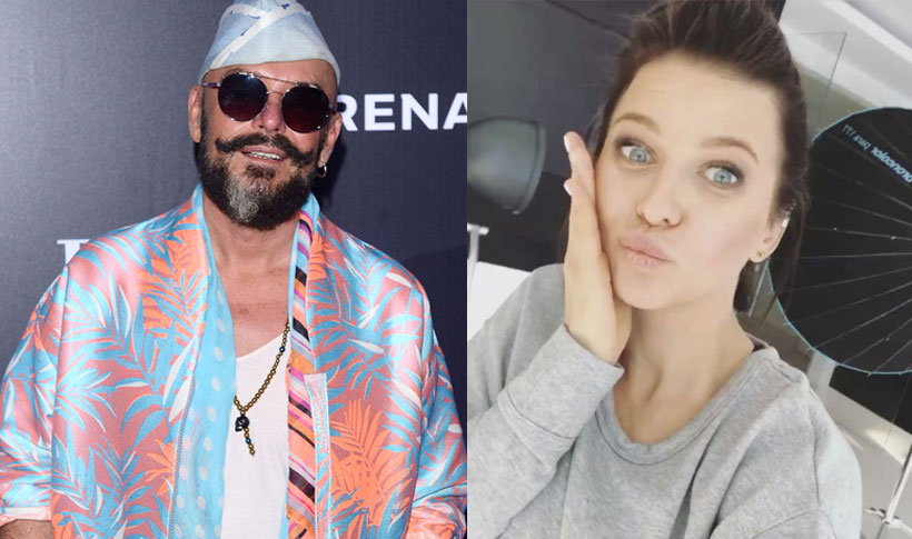 Tomasz Jacyków na pokazie Bizuu, Anna Lewandowska na Instagramie