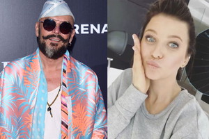 Tomasz Jacyków na pokazie Bizuu, Anna Lewandowska na Instagramie
