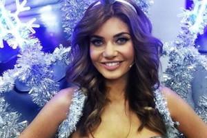 Dominika Zasiewska jako aniołek Victoria's Secret