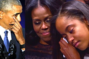 Barack Obama wygłosił wzruszające przemówienie