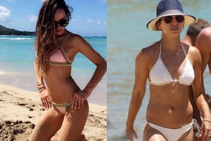 Marina czy Anna Lewandowska - która wygląda lepiej w bikini?