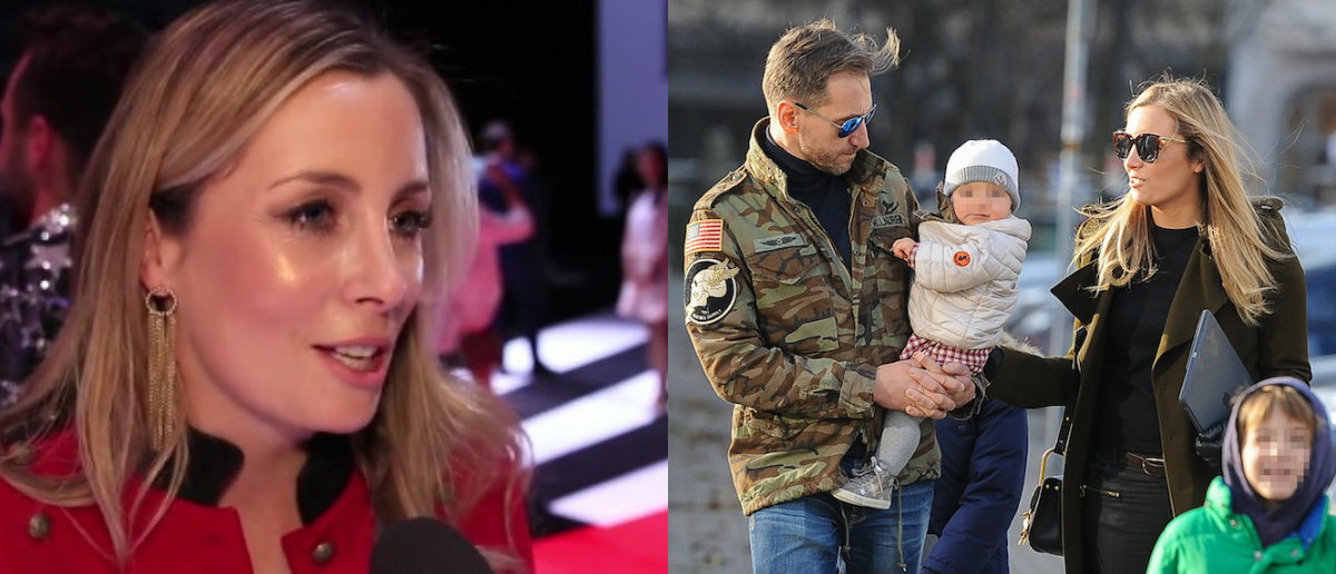 Karolina Ferenstein Kraśko z rodziną