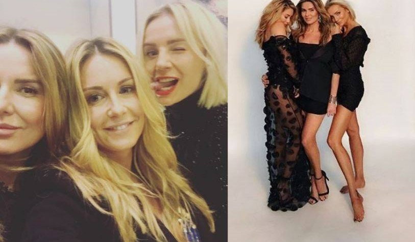Hanna Lis, Agnieszka Woźniak-Starak, Małgorzata Rozenek-Majdan razem na sesji zdjęciowej