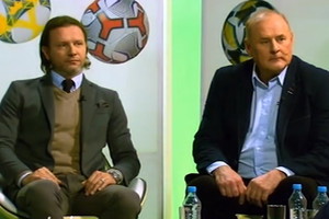 Radosław Majdan i Jan Tomaszewski w Barwach Szczęścia