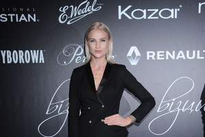 Karolina Gilon na pokazie Bizuu - jesień 2015
