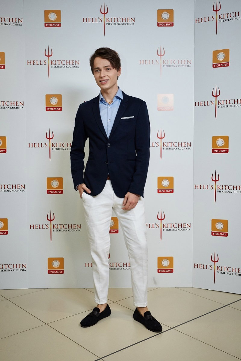Patryk Pniewski w finale Hell's Kitchen