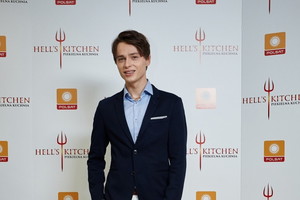 Patryk Pniewski w finale Hell's Kitchen