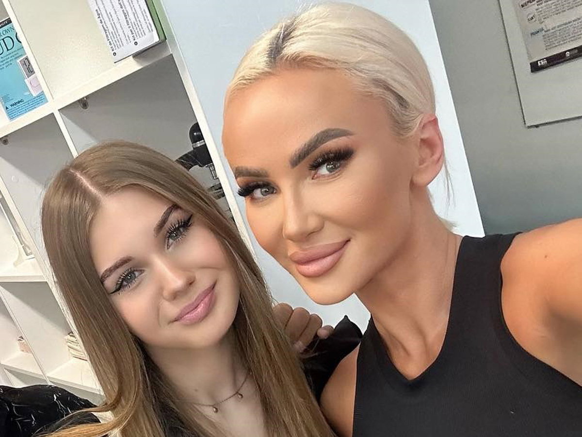 Eliza Macudzińska z mamą Izabelą Macudzińską